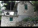 Házak a pihenésre Lidija - Robinson House: H(2+2) Öböl Lovrecina (Postira) - Brac sziget  - Horvátország  - ház