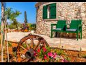 Házak a pihenésre Mindful escape - luxury resort: H(4+1) Mirca - Brac sziget  - Horvátország  - kerti terasz
