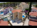 Apartmanok Dalis - open swimming pool: A1 kat(4+1), A2 prizemlje(4) Öböl Osibova (Milna) - Brac sziget  - Horvátország  - ház