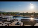 Házak a pihenésre Diana - pool and terrace: H(4+1) Pucisca - Brac sziget  - Horvátország  - medence