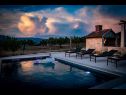 Házak a pihenésre Diana - pool and terrace: H(4+1) Pucisca - Brac sziget  - Horvátország  - ház
