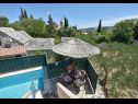 Házak a pihenésre Niksi - with pool: H(8+4) Skrip - Brac sziget  - Horvátország  - ház