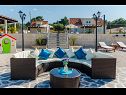 Házak a pihenésre Ivan - open pool: H(6+4) Supetar - Brac sziget  - Horvátország  - terasz