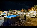 Házak a pihenésre Ivan - open pool: H(6+4) Supetar - Brac sziget  - Horvátország  - terasz