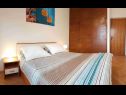 Apartmanok DomeD - close to the sea & comfortable: A1(4) Supetar - Brac sziget  - Apartman - A1(4): hálószoba