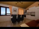 Apartmanok Vlado - cosy & afordable: SA1(2), A2(3), A3(5) Supetar - Brac sziget  - Apartman - A3(5): ebédlő
