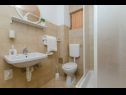 Apartmanok Vlado - cosy & afordable: SA1(2), A2(3), A3(5) Supetar - Brac sziget  - Apartmanstudió - SA1(2): fürdőszoba toalettel