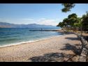 Apartmanok Marino - near family friendly beach: A1(2+3), A2(2+2) Supetar - Brac sziget  - strand