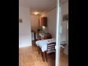 Apartmanok Bor - cosy & afordable: A1(3) Supetar - Brac sziget  - Apartman - A1(3): konyha ebédlővel