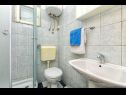 Apartmanok Adel - 70 m from beach: A1(4), A2(3+2), SA3(2), A4(4+2) Supetar - Brac sziget  - Apartmanstudió - SA3(2): fürdőszoba toalettel
