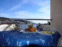 Apartmanok Aurelius - relaxing with gorgeous view A1 Luce (4+2), A2 Marin(2+2), A3 Maja(4+2), A4 Duje(2+2) Okrug Gornji - Ciovo sziget  - Apartman - A2 Marin(2+2): a terasz kilátása