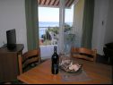 Apartmanok Aurelius - relaxing with gorgeous view A1 Luce (4+2), A2 Marin(2+2), A3 Maja(4+2), A4 Duje(2+2) Okrug Gornji - Ciovo sziget  - Apartman - A4 Duje(2+2): nappali