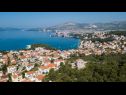 Apartmanok Aurelius - relaxing with gorgeous view A1 Luce (4+2), A2 Marin(2+2), A3 Maja(4+2), A4 Duje(2+2) Okrug Gornji - Ciovo sziget  - részlet