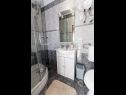 Apartmanok Kari A5(4) , SA1(2), SA2(2), SA3(2), SA4(2)  Crikvenica - Riviera Crikvenica  - Apartmanstudió - SA2(2): fürdőszoba toalettel