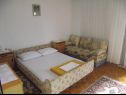 Apartmanok Marija - seaview: A1(2+1), A2(4), A3(2), A4(6+2) Novi Vinodolski - Riviera Crikvenica  - Apartman - A4(6+2): hálószoba