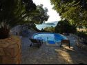 Házak a pihenésre Marija - with pool: H(10) Duboka - Riviera Dubrovnik  - Horvátország  - medence (ház és környéke)