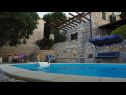 Házak a pihenésre Marija - with pool: H(10) Duboka - Riviera Dubrovnik  - Horvátország  - balkon (ház és környéke)