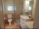 Apartmanok Star 2 - romantic apartments : A1 LUNA (4+2), A2 STELLA (6) Dubrovnik - Riviera Dubrovnik  - Apartman - A2 STELLA (6): fürdőszoba toalettel