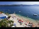 Apartmanok Drago - with sea view : A1(2+1), A2(2+2), A3(2+3), A4(2+2), A5(2+2), A6(2+2) Klek - Riviera Dubrovnik  - strand