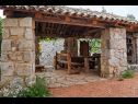 Házak a pihenésre Sage - rustic dalmatian peace H(2+1) Trpanj - Félsziget Peljesac  - Horvátország  - terasz
