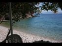 Apartmanok Mateo - by the beach; A1 Delia(5), A2 Mateo(4), A3 Mini(3+2) Öböl Skozanje (Gdinj) - Hvar sziget  - Horvátország  - kilátás