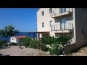 Apartmanok Jela - terrace and sea view A1(4+2) Zavala - Hvar sziget  - ház