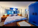 Apartmanok Mila - in blue: A1(4+2), A2(5+1), A3(4+2) Banjole - Isztrián  - Apartman - A1(4+2): hálószoba