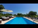 Házak a pihenésre Kova - private pool: H(8+2) Liznjan - Isztrián  - Horvátország  - medence