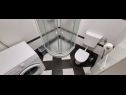 Apartmanok Mani - modern: A1(2+1) Liznjan - Isztrián  - Apartman - A1(2+1): fürdőszoba toalettel