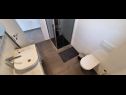 Apartmanok Grie - free parking: A1(2) Medulin - Isztrián  - Apartman - A1(2): fürdőszoba toalettel