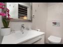 Apartmanok Regent 2 - exclusive location: A1(2+2), SA(2) Rovinj - Isztrián  - Apartmanstudió - SA(2): fürdőszoba toalettel