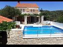 Házak a pihenésre Gradina 1 - private pool: H(10+2) Öböl Gradina (Vela Luka) - Korcula sziget  - Horvátország  - ház