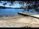 Házak a pihenésre Gradina 1 - private pool: H(10+2) Öböl Gradina (Vela Luka) - Korcula sziget  - Horvátország  - strand