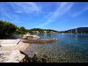 Házak a pihenésre Gradina 1 - private pool: H(10+2) Öböl Gradina (Vela Luka) - Korcula sziget  - Horvátország  - strand
