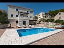 Házak a pihenésre Sandra - with swimming pool H(7) Lumbarda - Korcula sziget  - Horvátország  - medence (ház és környéke)