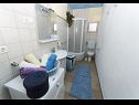 Apartmanok Dijana - 20m from the sea A1 Antica(4+1), A2 Diana(2+1), A3 Mirela(2+1) Prigradica - Korcula sziget  - Apartman - A1 Antica(4+1): fürdőszoba toalettel