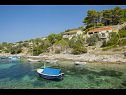 Házak a pihenésre Villa Bistrana - 15m from sea: H(4) Öböl Tankaraca (Vela Luka) - Korcula sziget  - Horvátország  - ház