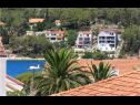 Apartmanok Niks - terrace & sea view: A1(4), A2(2) Vela Luka - Korcula sziget  - kilátás (ház és környéke)