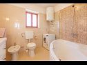 Házak a pihenésre Polonijo H(6+2) Krk - Krk sziget  - Horvátország  - H(6+2): fürdőszoba toalettel