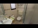Apartmanok True SA1(2), A2(6) Malinska - Krk sziget  - Apartman - SA1(2): fürdőszoba toalettel