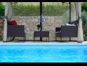 Házak a pihenésre Berna 2 - pool house: H(6+1) Malinska - Krk sziget  - Horvátország  - medence