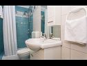 Apartmanok Brusic A1(2) Vrbnik - Krk sziget  - Apartman - A1(2): fürdőszoba toalettel