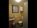 Apartmanok Pava SA1 (2), SA2 (2) Vrbnik - Krk sziget  - Apartmanstudió - SA1 (2): fürdőszoba toalettel