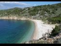 Házak a pihenésre Bernardica - on cliffs above sea: H(6+2) Vrbnik - Krk sziget  - Horvátország  - strand