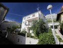 Apartmanok Mirjana: sea view & balcony: A1 MN (2+1), A2 JN (2+1) Baska Voda - Riviera Makarska  - ház