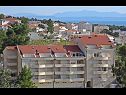 Apartmanok Suzi - beautiful view and cosy: A1 crvena kuhinja(2+2), A2(2+2) Baska Voda - Riviera Makarska  - ház