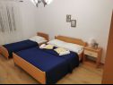 Apartmanok Toni - 150m from pebble beach: A1 veliki (5) Baska Voda - Riviera Makarska  - Apartman - A1 veliki (5): hálószoba