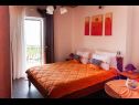 Apartmanok Ante - seaview A1(5), SA2(3), SA3(2+1) Brela - Riviera Makarska  - Apartman - A1(5): hálószoba