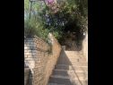 Apartmanok Secret garden - seaview: A1(4), A2(2) Brela - Riviera Makarska  - lépcsőzet