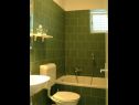 Apartmanok Secret garden - seaview: A1(4), A2(2) Brela - Riviera Makarska  - Apartman - A1(4): fürdőszoba toalettel